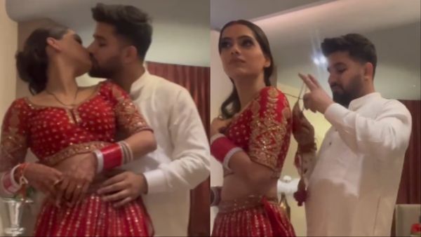 दुल्हा-दुल्हन के 'सुहागरात' का प्राइवेट वीडियो हुआ लीक, वेडिंग नाइट मनाकर पार कीं सारी हदें