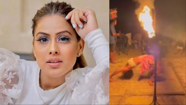 आग के साथ खतरनाक करतब करती नजर आईं Nia Sharma, वीडियो देखकर फैंस ने दांतों तले दबाई उंगली!