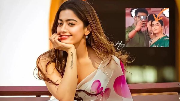 Rashmika Mandanna के बेहद करीब आ गया फैन, बॉडीगार्ड ने मरोड़ा हाथ और.. Video Viral!