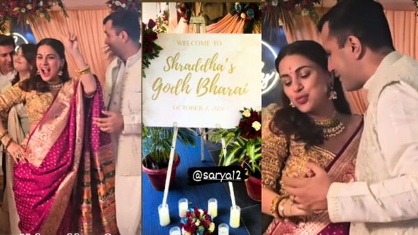 श्रद्धा आर्या ने अपनी गोद भराई की रस्म में जमकर लगाए ठुमके, पति साथ किया जबरदस्त डांस देखें VIDEO