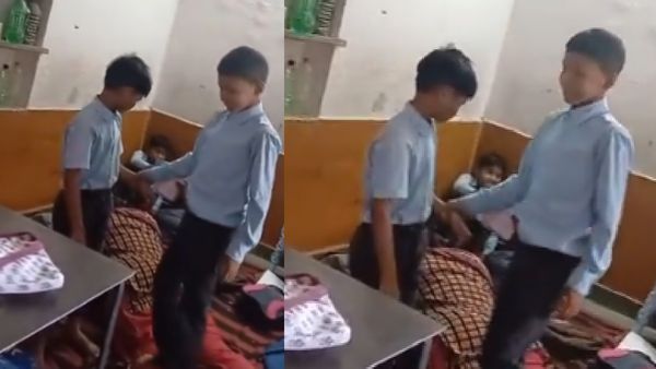 Viral Video- मासूम बच्चों से मसाज कराती महिला टीचर का वीडियो वायरल, स्कूल में हुई शर्मनाक हरकत!