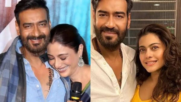 तब्बू ने कैमरे के सामने अजय देवगन को किया किस, तो वहीं पत्नी काजोल संग एक्टर ने किया ऐसा बर्ताव, देखें वीडियो
