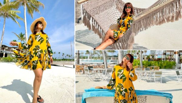 कैंसर के इलाज के बीच फिर मालदीव पहुंचीं Hina Khan, समंदर किनारे जमकर करवाया फोटोशूट, देखें PHOTOS