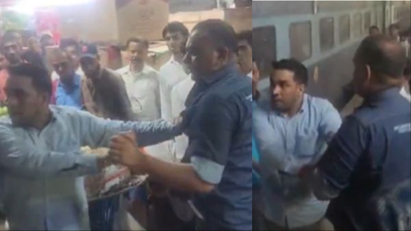 CRPF जवान की पत्नी गैर मर्द के साथ रही थी भाग, ऐन मौके पर स्टेशन पर आकर बीवी के बॉयफ्रेंड पर चलाए लात-घूंसे!