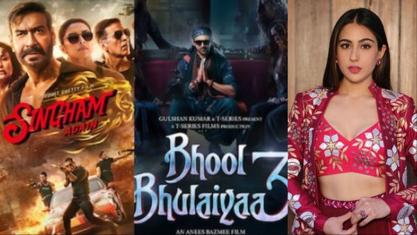 Bollywood Highlights: बड़े पर्दे पर होगा Singham Again Vs Bhool Bhulaiyaa 3, सारा का नया प्यार!