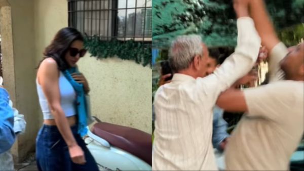 Sara Ali Khan को पैपराजी के कैमरों से बुजुर्ग ने बचाया, किसी का छीना कैमरा तो किसी को हाथ से मारा
