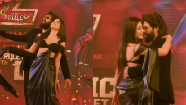 Pushpa 2 को हिट बनाने में कोई कोर-कसर नहीं छोड़ रहे Allu Arjun और Rashmika Mandanna, किया रोमांटिक डांस