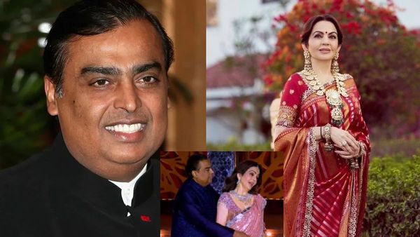 Nita Ambani के साथ भरी महफिल में रोमांटिक हुए Mukesh Ambani, वीडियो से इंटरनेट पर मचा बवाल!