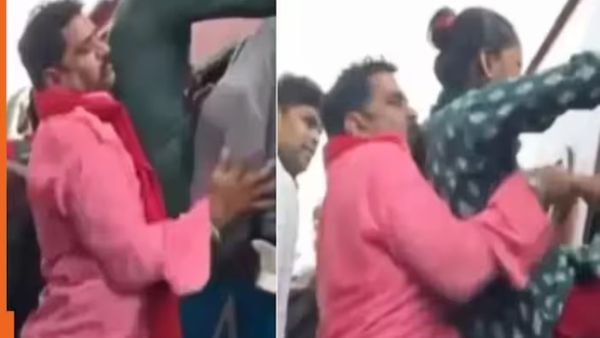 Watch- खचाखच भरी ट्रेन में खिड़की से लोगों को भरने लगा शख्स, फिर किया ऐसा काम कि...