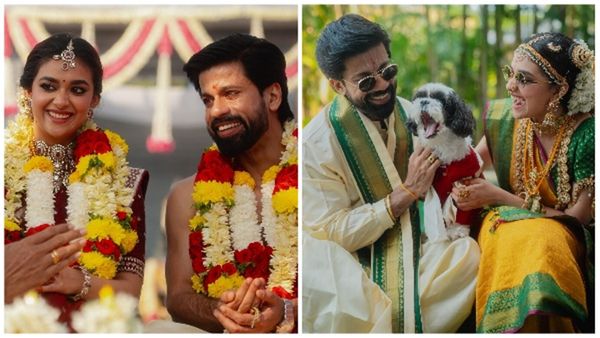 Keerthy Suresh ने लॉन्गटाइम बॉयफ्रेंड संग लिए सात फेरे, एक्ट्रेस के छलक उठे आंसू, देखें तस्वीरें