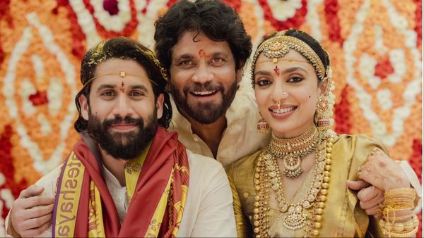 शादी के बंधन में बंधे Sobhita Dhulipala और Naga Chaitanya, शादीशुदा कपल की पहली तस्वीरें आईं सामने!