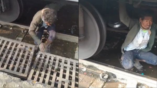 Viral Video: कोच के नीचे लटककर एक शख्स ने घूम लिया 290 किलोमीटर, अजीबोगरीब वीडियो हुआ वायरल