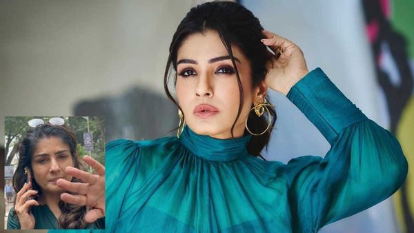 Raveena Tandon बिना मेकअप आ गई मीडिया के सामने, छिपाती रहीं चेहरा लेकिन.. Video!