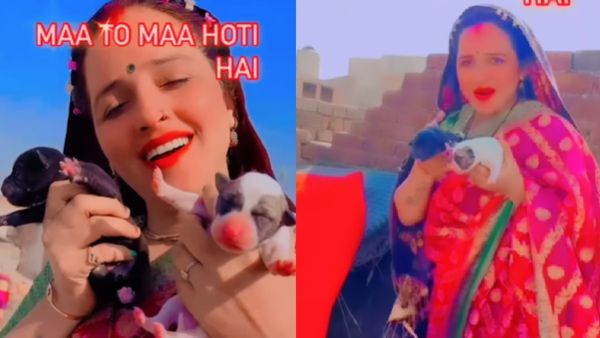 Seema Haider के हाथ में दिखे दो नवजात बच्चे, घर की छत पर बनाया आशियाना!