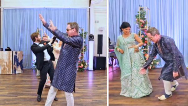 विदेशी ससुर ने बहू संग किया अमिताभ बच्चन के गाने 'शावा शावा' पर डांस, VIDEO देख लोग बोले- बेस्ट ससुराल...