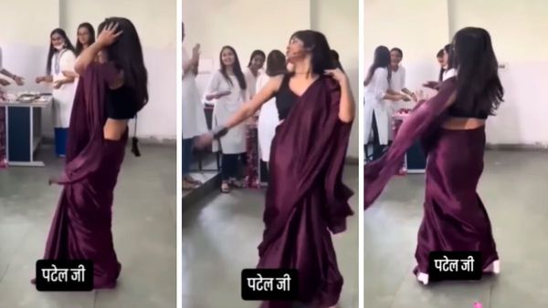VIRAL: क्लासरूम में मैडम ने किया भोजपुरी गाने पर डांस, वीडियो देख हैरान रह गए लोग कमेंट में लिख दी ऐसी बात...