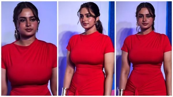 Ayesha Khan ने रेड टाइट ड्रेस में मचाई तबाही, वीडियो देख लोग बोले- नोरा फतेही का करियर खतरे में है...