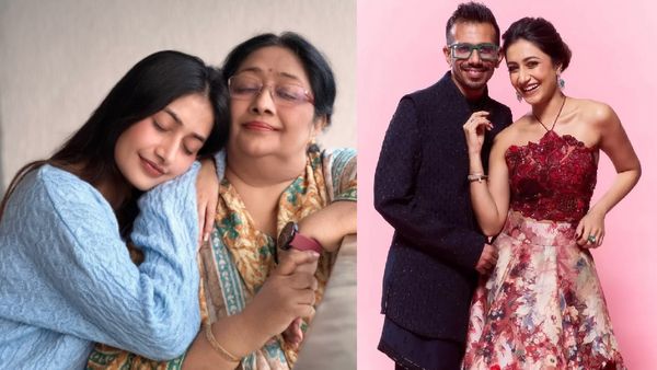 चहल से तलाक की खबरों के बीच मां का कंधा बना सहारा, Dhanashree Verma की तस्वीरें वायरल!