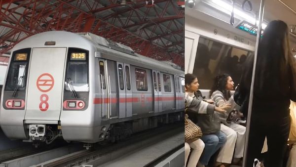 'गोद में बैठ जा मेरी..' Delhi Metro में आपस में भिड़ीं दो महिलाएं, झड़प का Video Viral