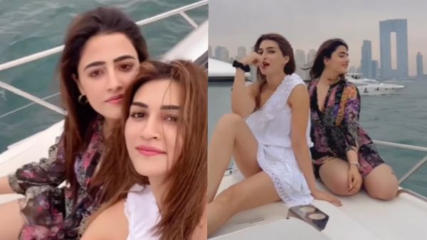 Sanon Sisters ने समुंदर के लहरों के बीच खूब की मस्ती, आग की तरह वायरल हुआ वीडियो!