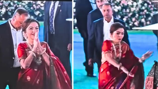 इवेंट में फिसला नीता अंबानी का पैर, गिरते-गिरते बचीं, Video देख लोग बोले- इतनी सिक्योरिटी होने के बाद भी...