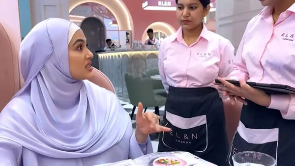 Video: रेस्टोरेंट में पक्का वाला हलाल मांस खाने पर अड़ी हीरोइन, होटल स्टाफ को हड़काते वीडियो वायरल