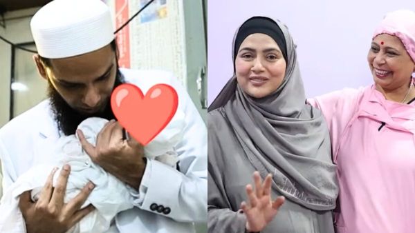 Sana Khan बनी दूसरी बार मां, बेटे के कान में पिता अनस सईद ने पढ़ी पहली अजान