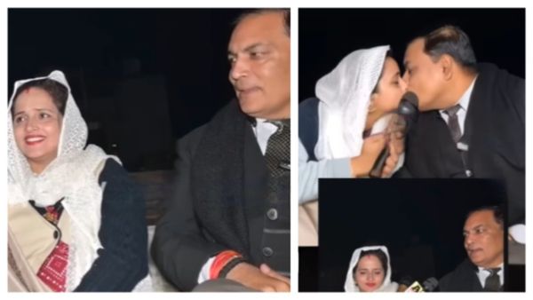 Video: सीमा हैदर ने प्रेगनेंसी की हालत में वकील साहब को किया KISS? वीडियो देख उड़े लोगों के होश