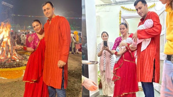 श्रद्धा आर्या ने जुड़वा बच्चों के साथ मनाई पहली लोहड़ी, न्यू मॉम ने किया डीजे पर जोरदार डांस, VIDEO