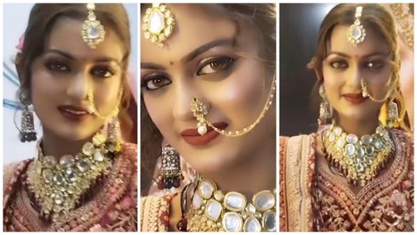 Viral Girl Monalisa की बहन इशिका का ब्राइडल लुक देख लोग भी हुए दीवाने, बोले- ये तो मोनालिसा से भी ज्यादा...