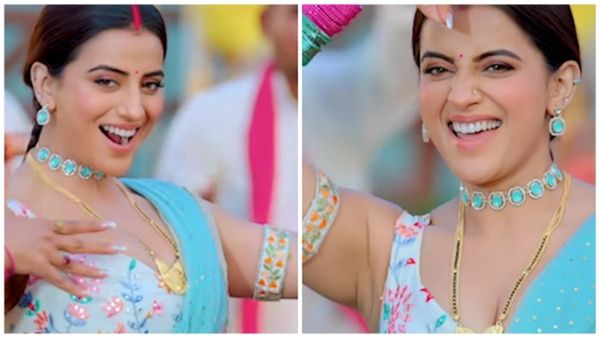 Bhojpuri Video: अक्षरा सिंह के नए होली गाने 'कंगना जोगीरा गावे' ने मचाया धमाल, झूम उठे फैन्स
