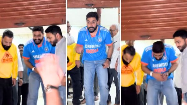 बाल-बाल बचे अभिषेक बच्चन, कैफे से निकलते हुए सिर पर गिरा शटर, VIDEO देख फैन्स को हुईं चिंता