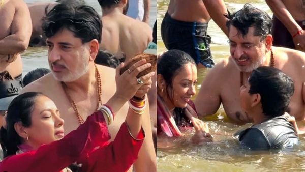 Mahakumbh: अनुपमा उर्फ रुपाली गांगुली ने संगम में लगाई आस्था की डुबकी, पति और बेटे के साथ शेयर कीं तस्वीरें