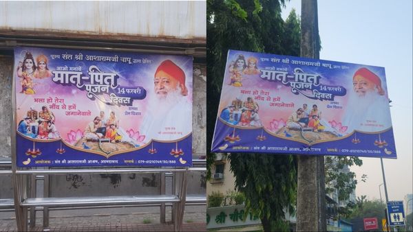 Delhi Metro के बाद रेप मामले के दोषी आसाराम बापू के होर्डिंग मुंबई में भी लगे, लोगों ने तुरंत की ये डिमांड