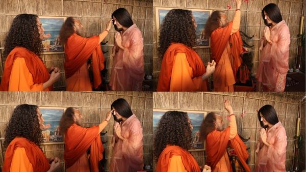 विक्की कौशल को छोड़ सास-ससुर को लेकर महाकुंभ पहुंचीं कैटरीना कैफ, साधुओं ने बरसाए फूल लोग बोले- जय सनातन..