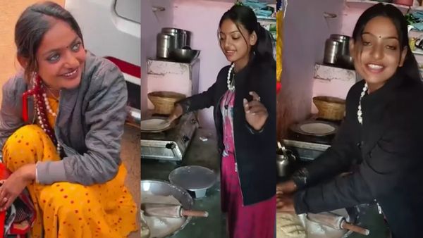 महाकुंभ फेम मोनालिसा रोटियां बनाती आईं नजर, किचेन से वायरल हुआ हसीना का वीडियो!