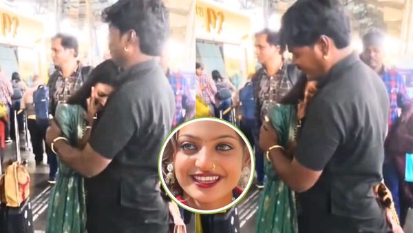 VIDEO: पिता के कंधे पर सिर रख फूट-फूटकर रोईं मोनालिसा, आंसू देख लोग बोले- अपना घर-बार छोड़कर...