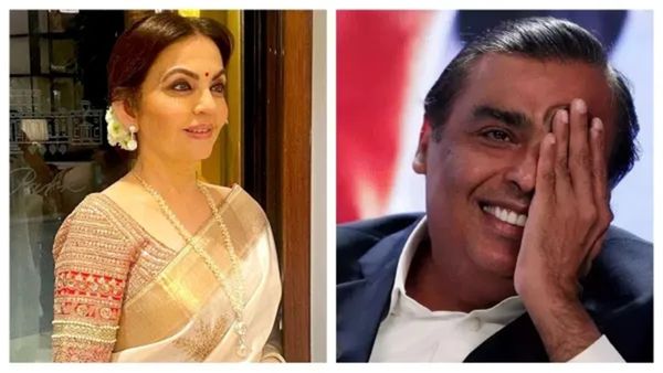 नीता अंबानी की 40 लाख की वो साड़ी जिसमें उन्हें बार बार देखना पसंद करते हैं मुकेश अंबानी, तस्वीरें