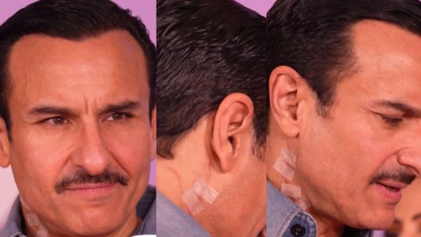 हमले के बाद पहली बार पब्लिक इवेंट में दिखे सैफ अली खान, गर्दन पर नजर आए गहरे चोट के निशान
