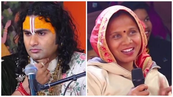 Aniruddhacharya से कथा के बीच महिला ने किया प्यार का इज़हार, बोलीं- मेरी आखिरी इच्छा है कि...