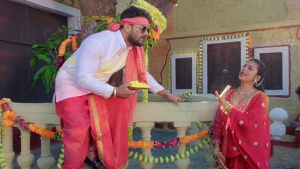 Bhojpuri Video: 'जीजा गांवे...' खेसारी लाल यादव का नया होली गाना हुआ वायरल, शिवानी पांडे संग किया खूब रोमांस