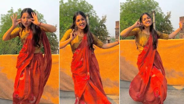 Khesari Lal का गाना सुन बेकाबू हुई लड़की, 'बलमुआ हो तोहरा से प्यार हो गईल' पर किया कमरतोड़ डांस