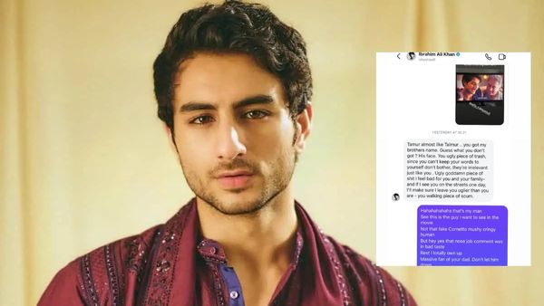 Ibrahim Ali Khan ने खोया आपा, पाकिस्तानी क्रिटिक को लगाई लताड़, बोले- 'तुमको बदसूरत बनाकर छोड़ूंगा'