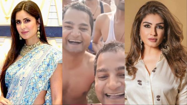 दो मर्दों ने Katrina Kaif का नहाते हुए बना लिया वीडियो, गुस्से में लाल Raveena Tandon ने कही ये बात