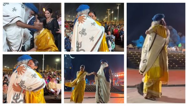 सद्गुरू ने रोती हुई महिला को बाहों में भरकर किया शांत, और फिर ऐसा नचाया... लोग बोले- ये भी डोंगी निकला