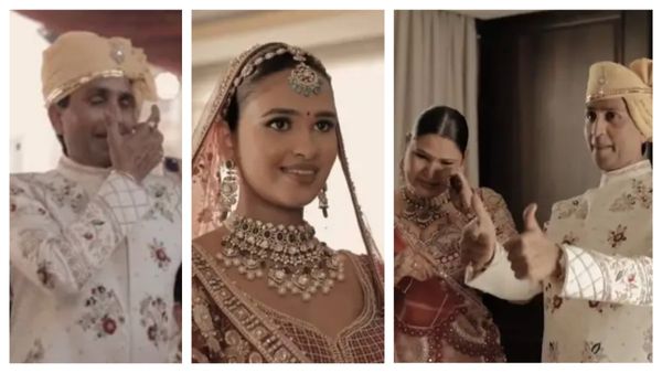 Video: सुर्ख जोड़े में बेटी को देख नहीं रुके कुमार विश्वास के आंसू, पत्नी मंजू शर्मा को संभालते दिखे कविराज