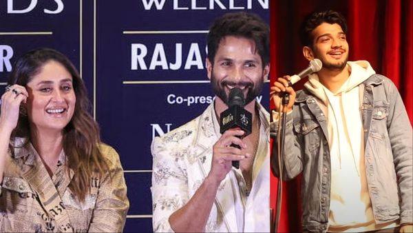 शाहिद करीना का वीडियो देखकर Munawar Faruqui ने लिए मजे, कहा- 'आज तो लगता है शाहिद के घर...'