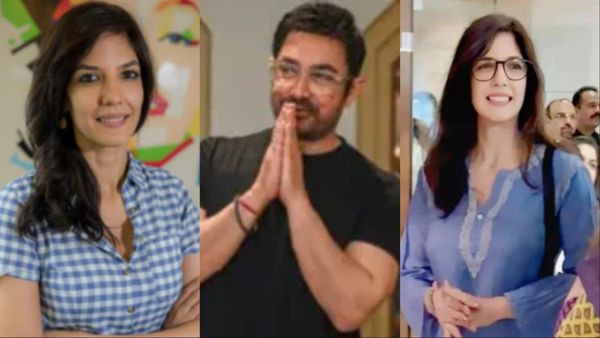 60 साल के Aamir Khan अपनी नई नवेली गर्लफ्रेंड गौरी का हाथ छोड़ने को नहीं हैं तैयार, भरी महफिल में चढ़ा रोमांस!