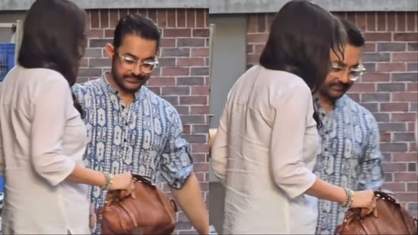 रिश्ते के ऐलान के बाद खुलेआम घूम रहे Aamir Khan और Gauri Spratt, सामने आया वीडियो