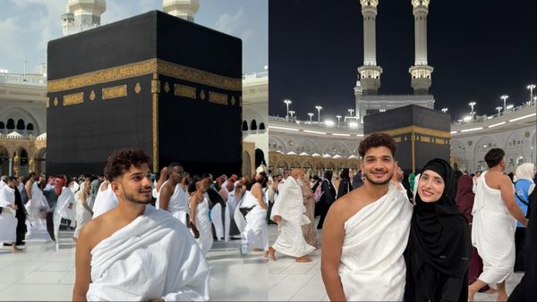 मक्का में उमराह करने पहुंचे Munawar Faruqui, गर्लफ्रेंड संग शेयर कीं ये फोटोज?